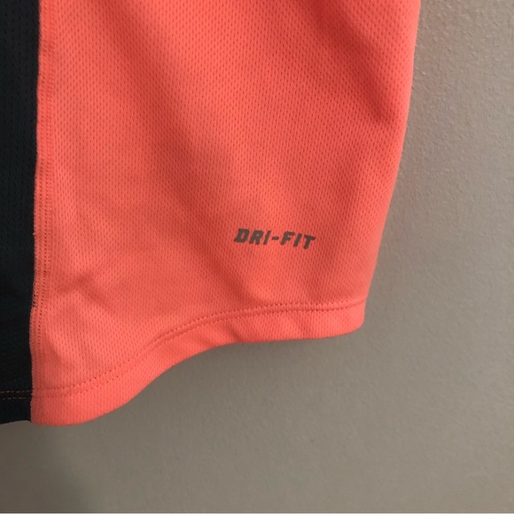 Nike Dri-Fit Orange & Gray Racerback Work Out Tank, Size Small - Picture 8 of 11